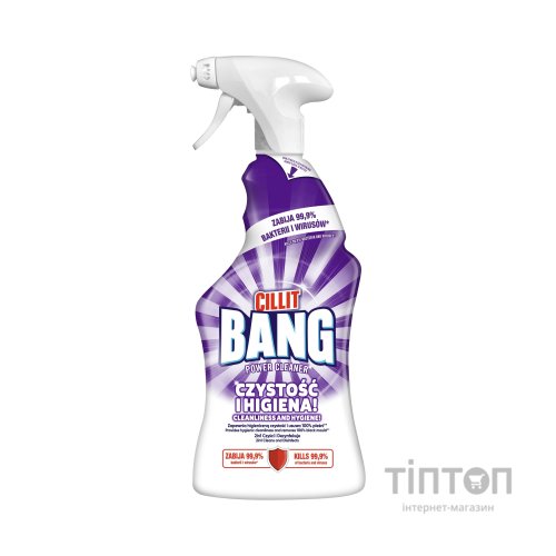 Засіб для прибирання Cillit Bang Антипятна+Гігієна 750 мл (5011417561706)
