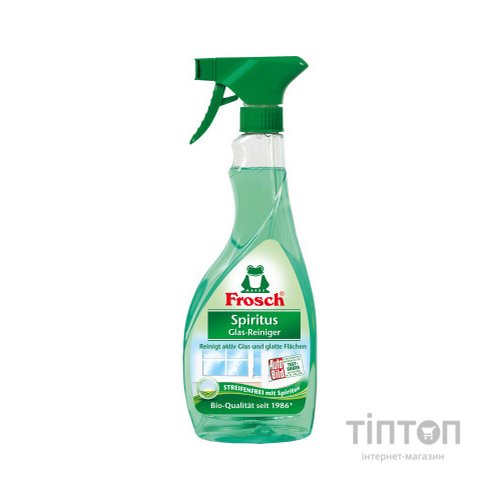 Засіб Frosch для скляних і дзеркальних поверхонь спиртової 500 мл (4009175161918)