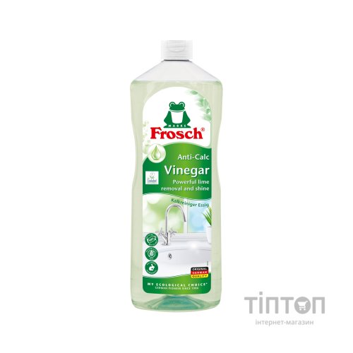 Засіб Frosch з яблучного оцту для видалення вапняних відкладень 1 л (4001499012914)
