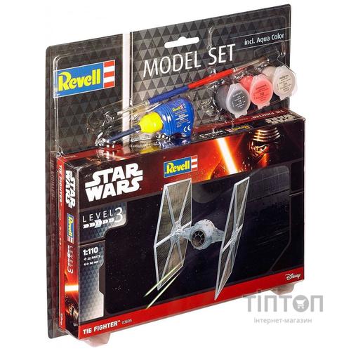 Збірна модель Revell Звездные войны Звездный истребитель TIE Fighter 1:110 (63605)