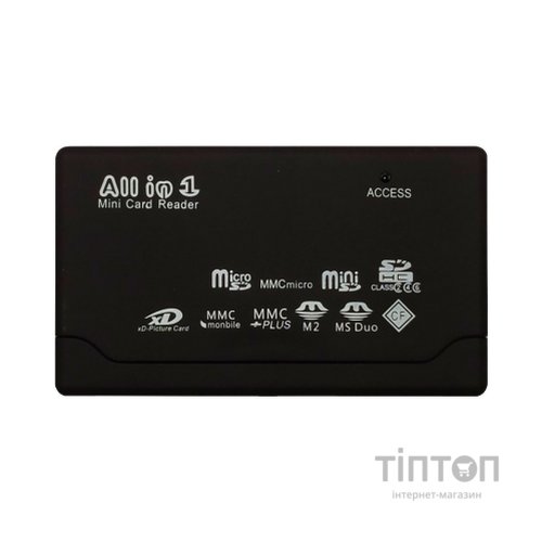 Зчитувач флеш-карт Atcom TD2031 USB 2.0 ALL IN 1 - (Memory Stick (MS) , Secure Digit (10731)