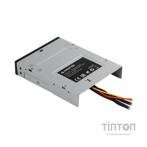 Зчитувач флеш-карт Chieftec 3.5" 2xUSB3.2/2xType-C/1xPD3.0/1xQC3.0 USB (CRD-908H)