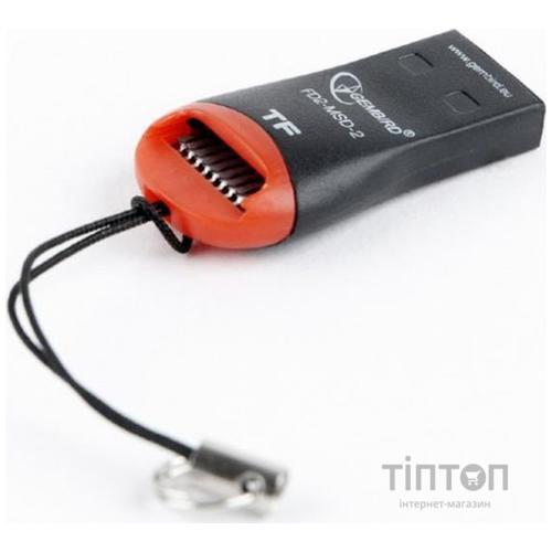 Зчитувач флеш-карт Gembird USB 2.0 MicroSD (FD2-MSD-3)