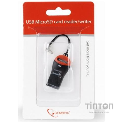 Зчитувач флеш-карт Gembird USB 2.0 MicroSD (FD2-MSD-3)