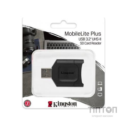 Зчитувач флеш-карт Kingston USB 3.1 SDHC/SDXC UHS-II MobileLite Plus (MLP)