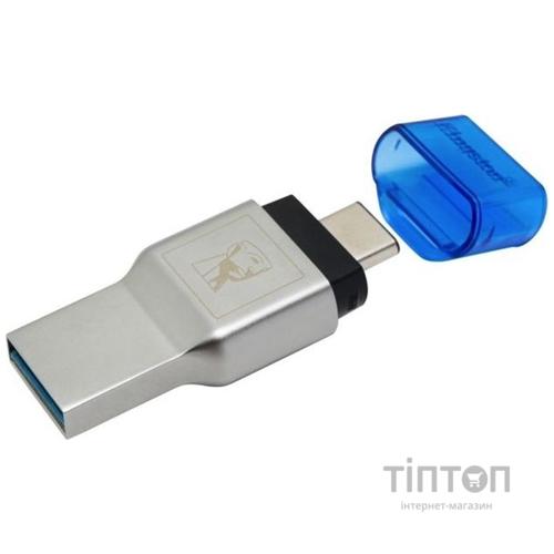 Зчитувач флеш-карт Kingston USB 3.1/Type C MobileLite Duo 3C (FCR-ML3C)