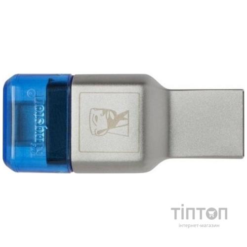 Зчитувач флеш-карт Kingston USB 3.1/Type C MobileLite Duo 3C (FCR-ML3C)