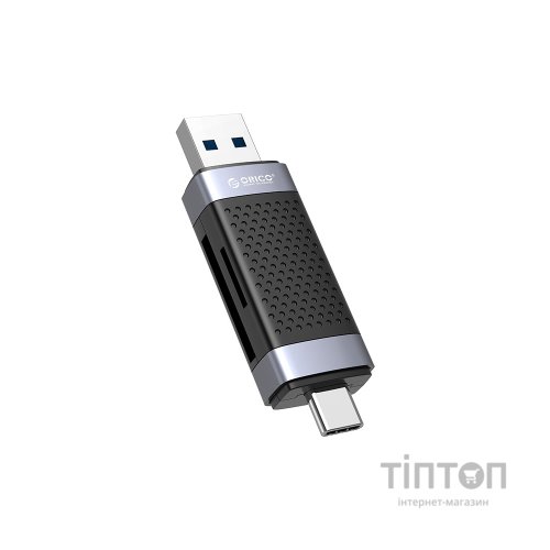 Зчитувач флеш-карт Orico TF+SD Dual Port USB2.0 (CA913763)