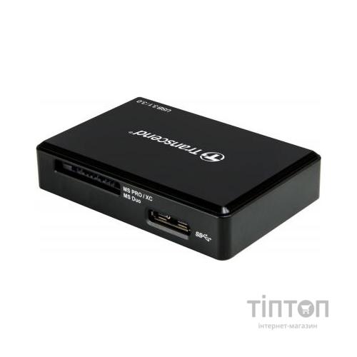 Зчитувач флеш-карт Transcend USB 3.1 Gen 1 Type-C SD/microSD/CompactFlash/Memory Stick (TS-RDC8K2)