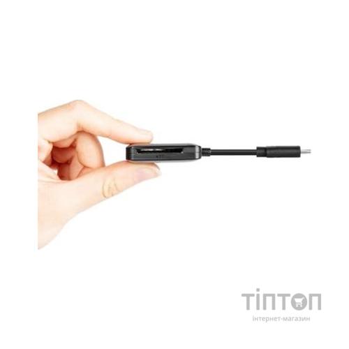 Зчитувач флеш-карт Transcend USB 3.2 Gen 1 Type-C SD/microSD Black (TS-RDC3)