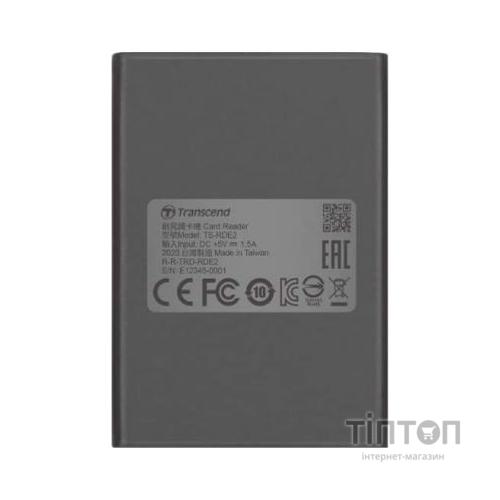 Зчитувач флеш-карт Transcend USB 3.2 Gen 2x2 Type-C CFexpress (TS-RDE2)