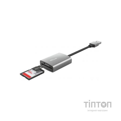 Зчитувач флеш-карт Trust DALYX FAST USB 3.2 ALUMINIUM (24135_TRUST)