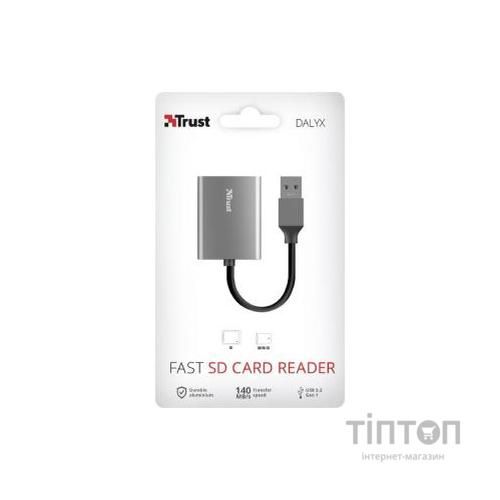 Зчитувач флеш-карт Trust Dalyx Fast USB 3.2 Card reader (24135)
