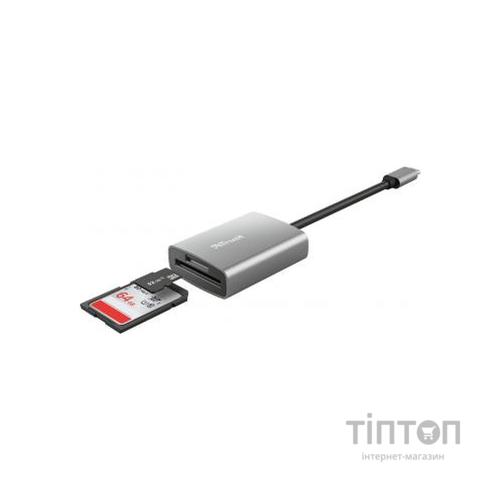 Зчитувач флеш-карт Trust Dalyx Fast USB-С Card reader (24136)