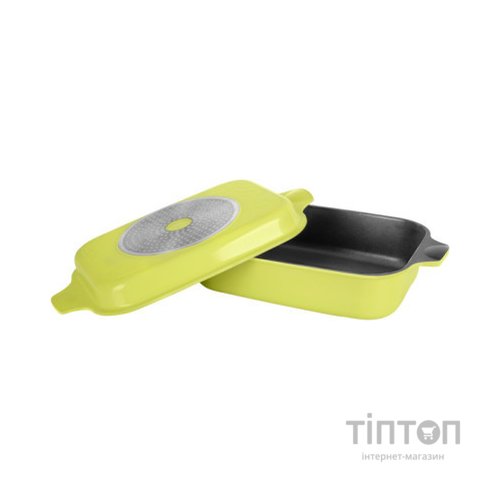 Жаровня Ringel Zitrone 34x24x13.5 см 6+3 л Жовта (RG-2108-34)