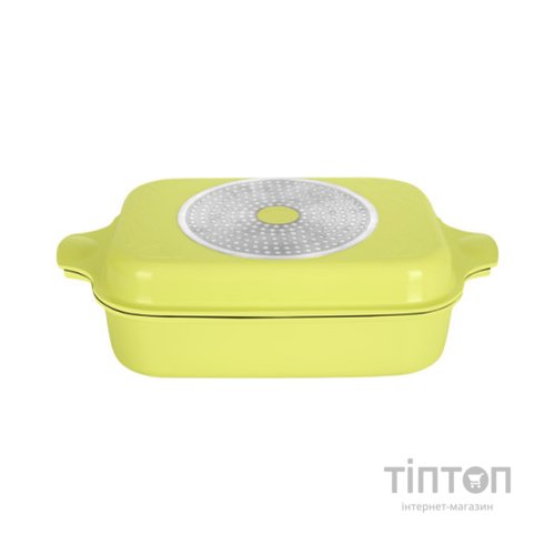 Жаровня Ringel Zitrone 34x24x13.5 см 6+3 л Жовта (RG-2108-34)