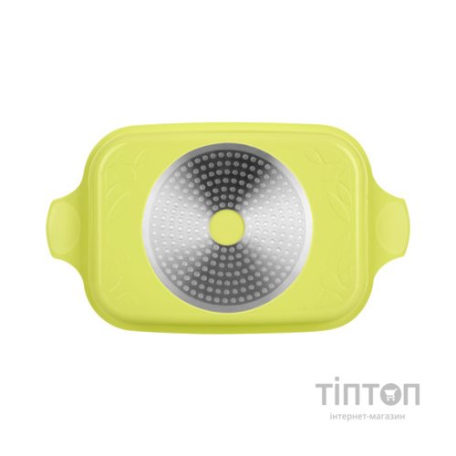 Жаровня Ringel Zitrone 34x24x13.5 см 6+3 л Жовта (RG-2108-34)