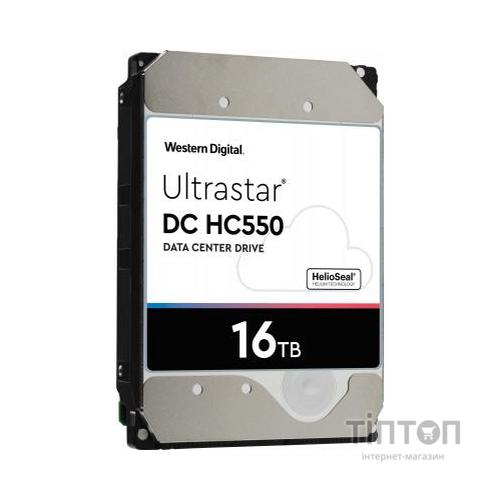 Жорсткий диск 3.5" 16TB Ultrastar DC HC550 WD (WUH721816ALE6L4)