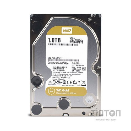Жорсткий диск 3.5" 1TB WD (WD1005FBYZ)