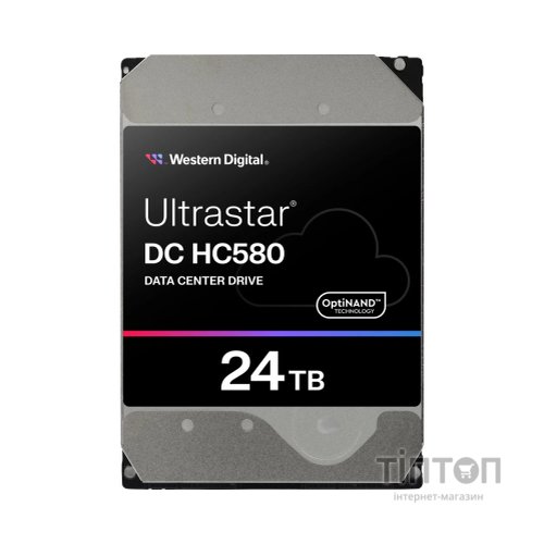 Жорсткий диск 3.5" 24TB WDC Hitachi HGST (WUH722424ALE6L4)