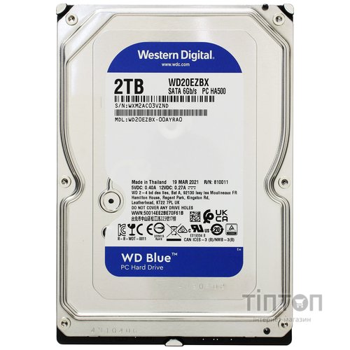 Жорсткий диск 3.5" 2TB WD (WD20EZBX)