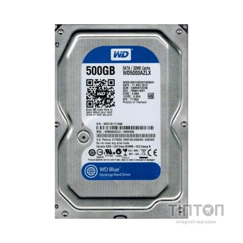 Жорсткий диск 3.5"  500GB WD (WD5000AZLX_)