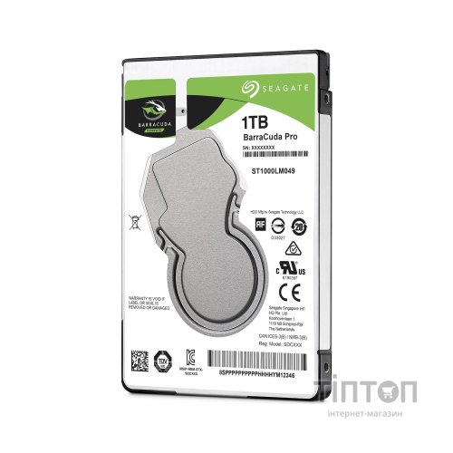 Жорсткий диск для ноутбука 2.5" 1TB Seagate (ST1000LM049)