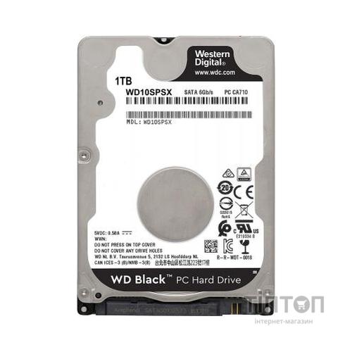 Жорсткий диск для ноутбука 2.5" 1TB WD (WD10SPSX)