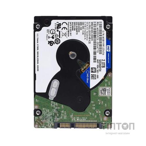 Жорсткий диск для ноутбука 2.5" 2TB WD (WD20SPZX)