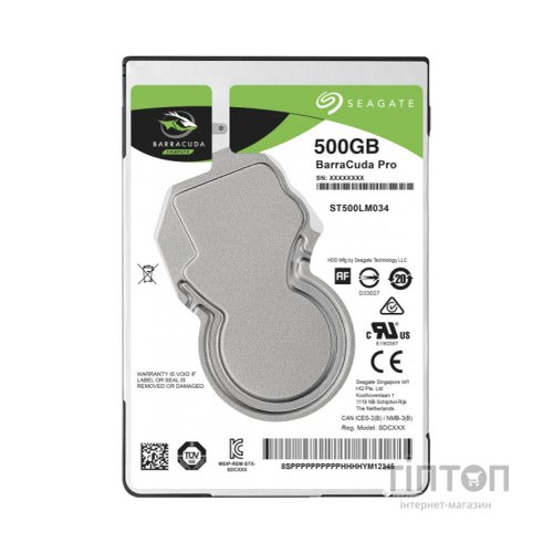 Жорсткий диск для ноутбука 2.5" 500GB Seagate (ST500LM034)