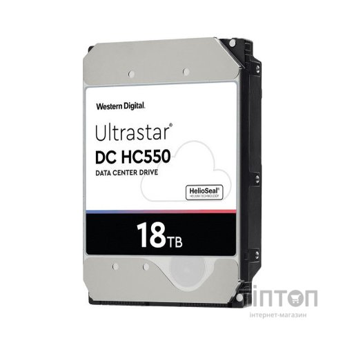 Жорсткий диск для сервера 18TB SATA 7200 256MB DC HC550 WD (0F38459)