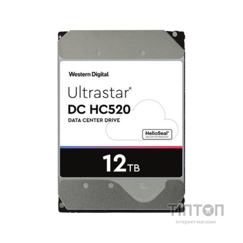 Жорсткий диск для сервера 3.5" 12TB WD (0F29532 / HUH721212AL5204)