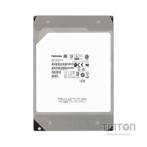 Жорсткий диск для сервера 3.5'' 14TB Toshiba (MG07ACA14TE)