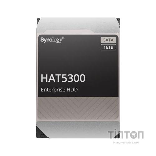 Жорсткий диск для сервера Synology 16TБ 7.2K 3.5" SATA 3.0 (HAT5300-16T)