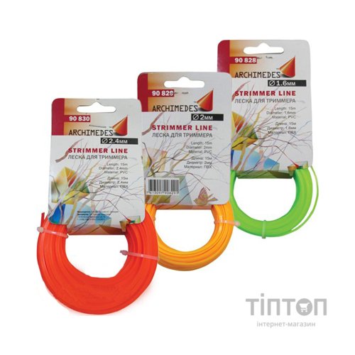 Жилка косильна Forte ІЗ СЕРЦЕВИНОЮ - 2.4ммx15м (40091)