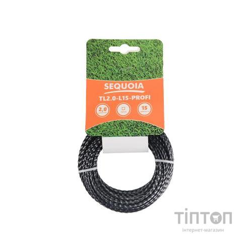 Жилка косильна SEQUOIA 2.0 ммм * 15 мм, кручений квадрат (TL2.0-L15-Profi)