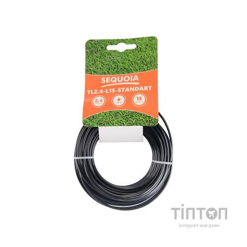 Жилка косильна SEQUOIA 2.4 мм * 15 мм, кругла (TL2.4-L15-Standart)