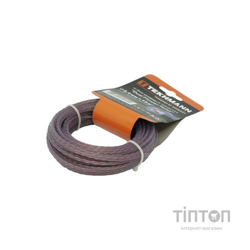 Жилка косильна Tekhmann "DUAL Flower-Twist" 2,4 мм x 15 м (T.40924015)