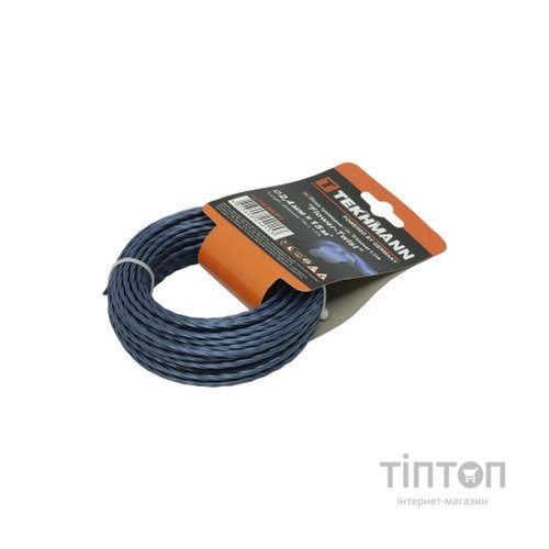 Жилка косильна Tekhmann "Flower-Twist" 2,4 мм x 15 м (T.40824015)