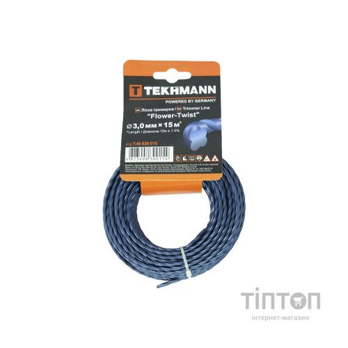 Жилка косильна Tekhmann "Flower-Twist" 3,0 мм x 15 м (T.40830015)