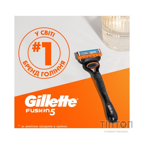 Змінні касети Gillette Fusion 2 шт (7702018877478)