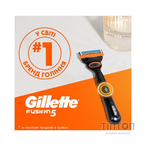 Змінні касети Gillette Fusion Power 4 шт (7702018877591)