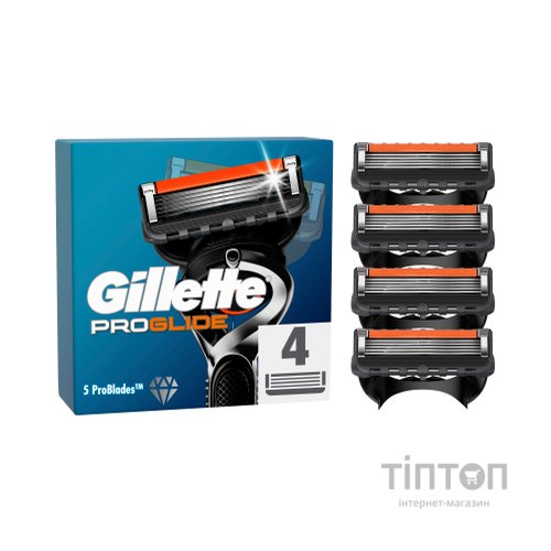 Змінні касети Gillette Fusion ProGlide 4 шт (7702018085514)