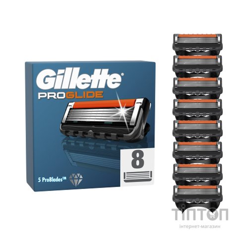 Змінні касети Gillette Fusion ProGlide 8 шт (7702018085545)