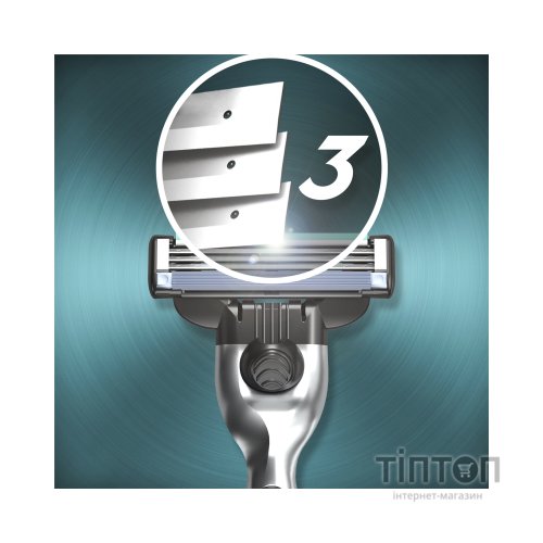 Змінні касети Gillette Mach 3 4 шт (3014260243531)