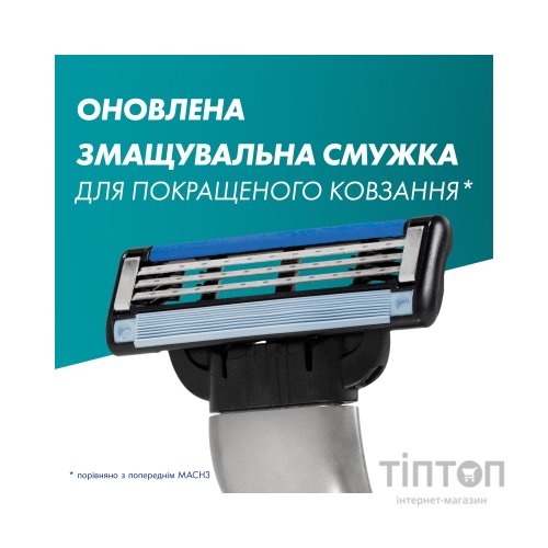 Змінні касети Gillette Mach 3 8 шт (3014260243548)