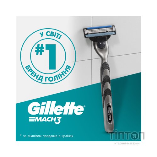 Змінні касети Gillette Mach 3 8 шт (3014260243548)
