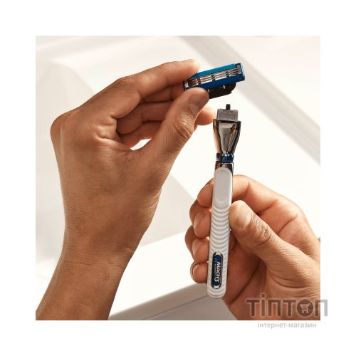 Змінні касети Gillette Mach3 Turbo 5 шт. (7702018552344)