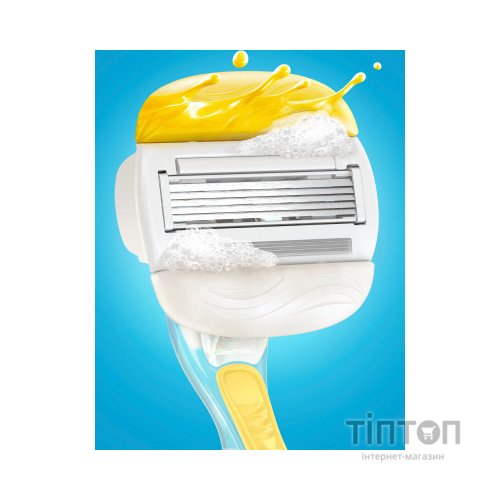 Змінні касети Gillette Venus ComfortGlide Olay З ароматом кокосу 4 шт. (7702018267651)