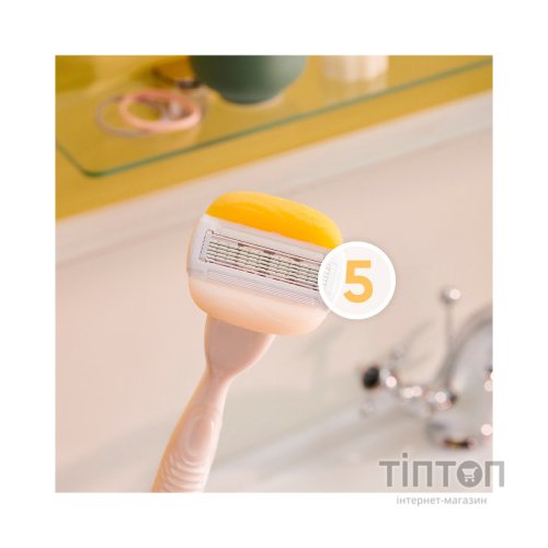 Змінні касети Gillette Venus ComfortGlide Olay З ароматом кокосу 4 шт. (7702018267651)